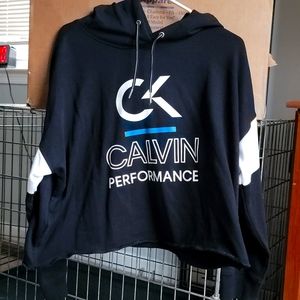 Calvin crop hoodie